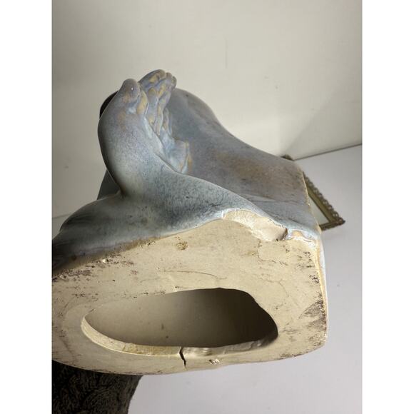 Large Vintage Ceramic Praying Virgin Mary madonna bust sculpture statue - Picture 6 of 10